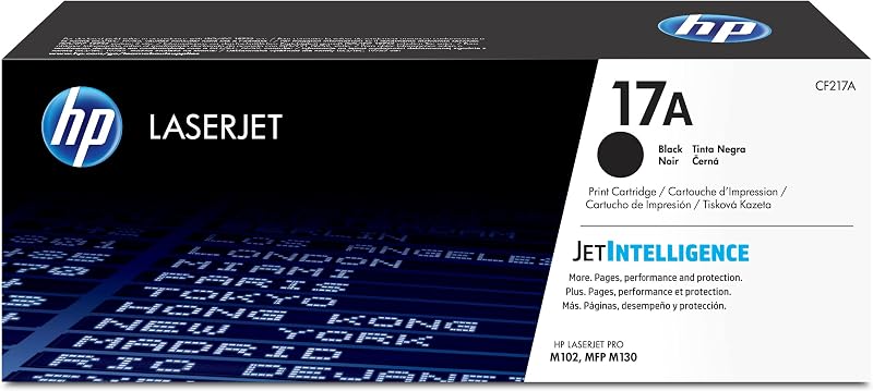 HP CF217A 17A Original LaserJet Toner Cartridge Black Single Pack