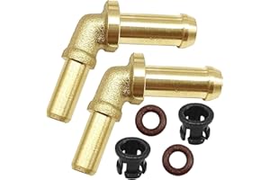 MZY LLC 2 Sets Car Thermostat Water Outlet Hose Connector Kit LR049990 Compatible with Jaguar XF 2010-2012,XJ 2011-2013,XK 2010-2015 Land Rover Range Rover/Sport Discovery 4 Velar 3.0 V6 5.0 V8