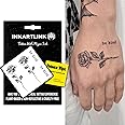 INKARTLINK Semi Permanent Tattoos, Tattoos for Women, Holiday Tattoos, Party Favors, Lasts 7-15 Days, Waterproof and Non-reflective, Unique Design(Be Kind)