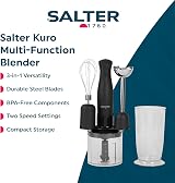 Salter Kuro 3 in 1 Blender Set - Whip, Blend, Chop, 350W, BPA-Free view 2
