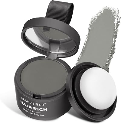 LOPHE Instantly Hairline Powder Gray with Mirror & Puff Concealer