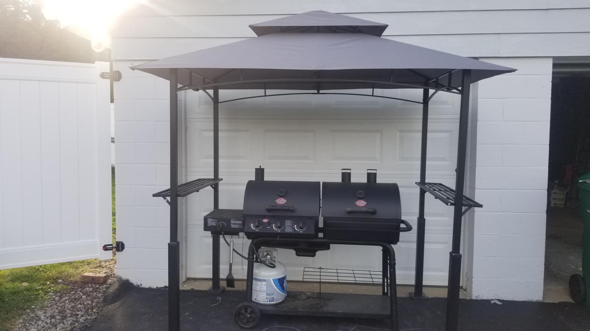 26/mo Finance ABCCANOPY 8'x 5' Grill Gazebo Shelter, Outdoor BBQ