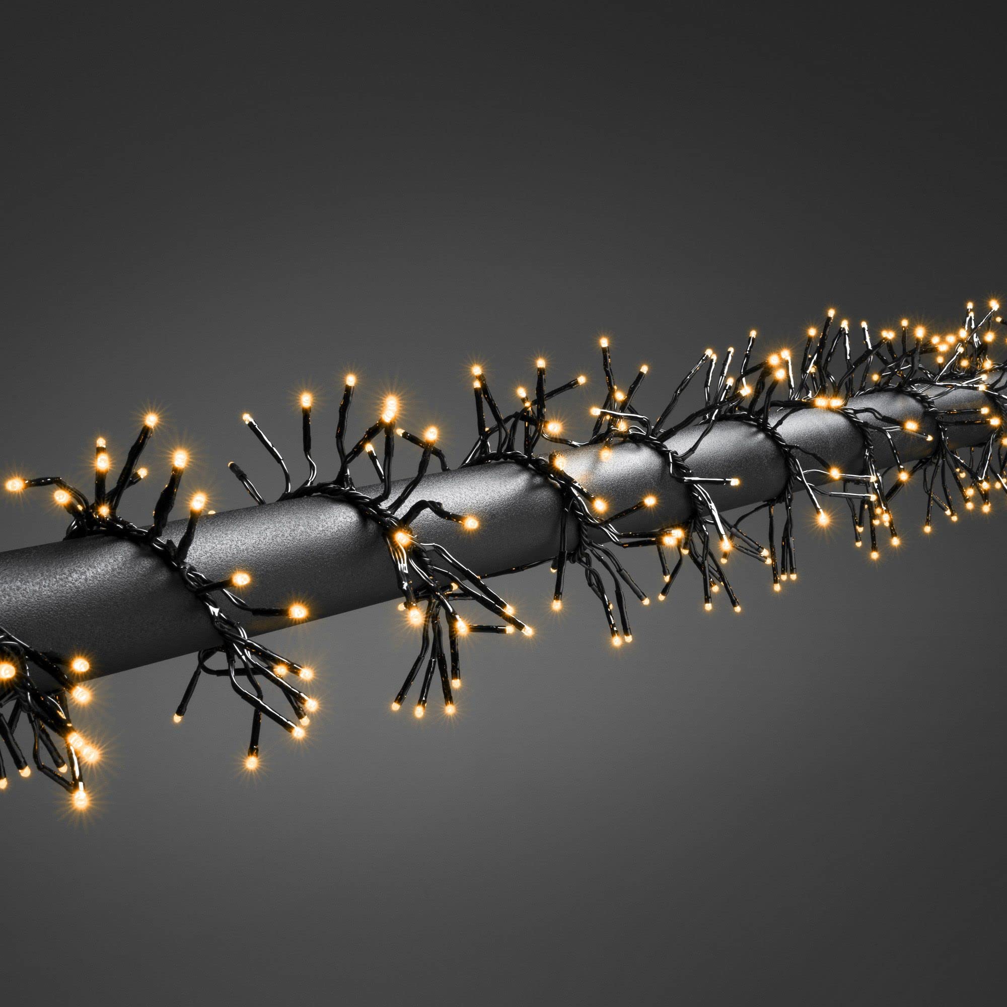 960 Christmas Tree Cluster Lights Multifunction 8 Light Modes, Timer Green Cable Indoor/Outdoor Low Voltage Holiday Home Decorations, Warm White