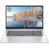 HP 17.3" Business Laptop for Work and Home, 17.3" LED Touchscreen, AMD Ryzen 5 7430U, 32GB RAM, 1TB PCIe SSD, Backlit Keyboard, Fingerprint Reader, HD Camera, HDMI, Wi-Fi 6, Windows 11 Home, Blue