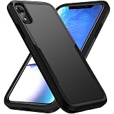 Hsefo Compatible with iPhone XR Case, Heavy Duty Protection Shockproof Dropproof Dustproof Anti-Scratch Phone Case Cover for xr -Black