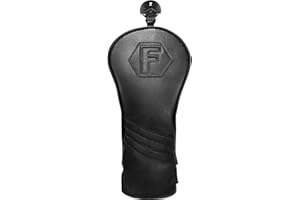 2THPART Golf Club Covers 3 PCS Or 1PC, Golf Club Head Covers for Woods and Drivers, Golf Head Covers Fit Most Golf Clubs Golf Headcovers Set