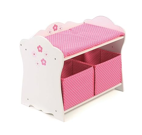 Bayer Chic 2000 505 99 - Wickelkommode Fiori, Puppenmöbel