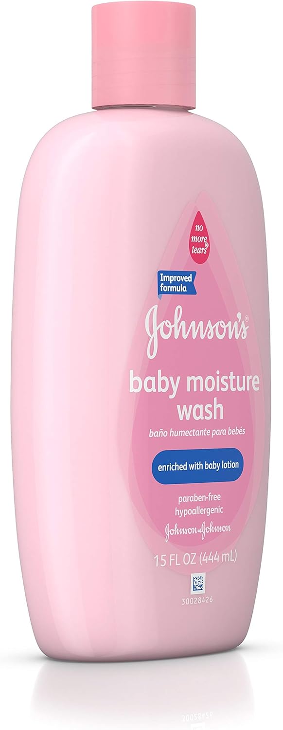 Johnson's Baby Moisture Care Wash With Lotion, 15 Oz.: Health & Personal Care