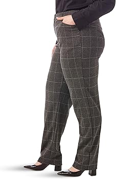 lee riders women's ponte knit comfort waist pant