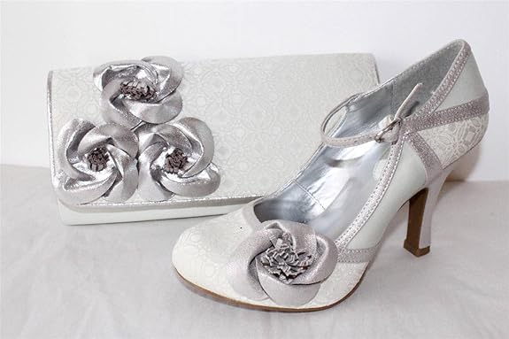 ruby shoo silver shoes