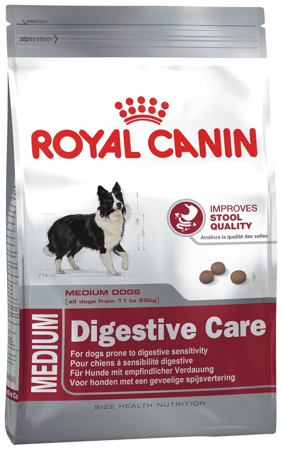 ROYAL CANIN Medium Digestive Care Dog Food, 15 kg Amazon.co.uk Pet