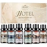 Hotel Diffuser Oils Gift Set - 6x10ML Luxury Fragrance Oil Blend, Hotel Scent Essential Oils Set for Diffuser, Candle, Soap Making Scents