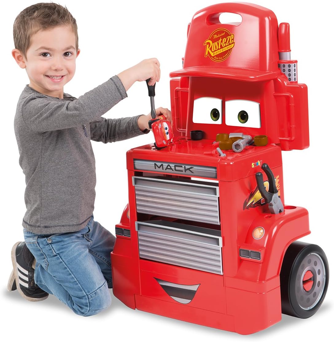 disney cars mack truck trolley