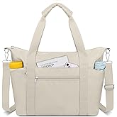 TEUEN Small Travel Gym Duffel Bag for Women, Waterproof Nylon Weekender Overnight Bag Personal Item Carry on Bags for Airplanes Hospital Sports Fitness Dance Mommy Tote