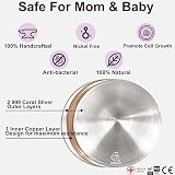 Boboduck Silver Nipple Shields 999 Silver Cups Large for Breastfeeding view 2