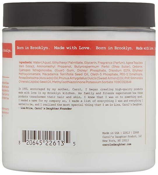 CAROLS DAUGHTER HAIR MILK NOURISHING & CONDITIONING STYLING PUDDING, 8 OUNCE
