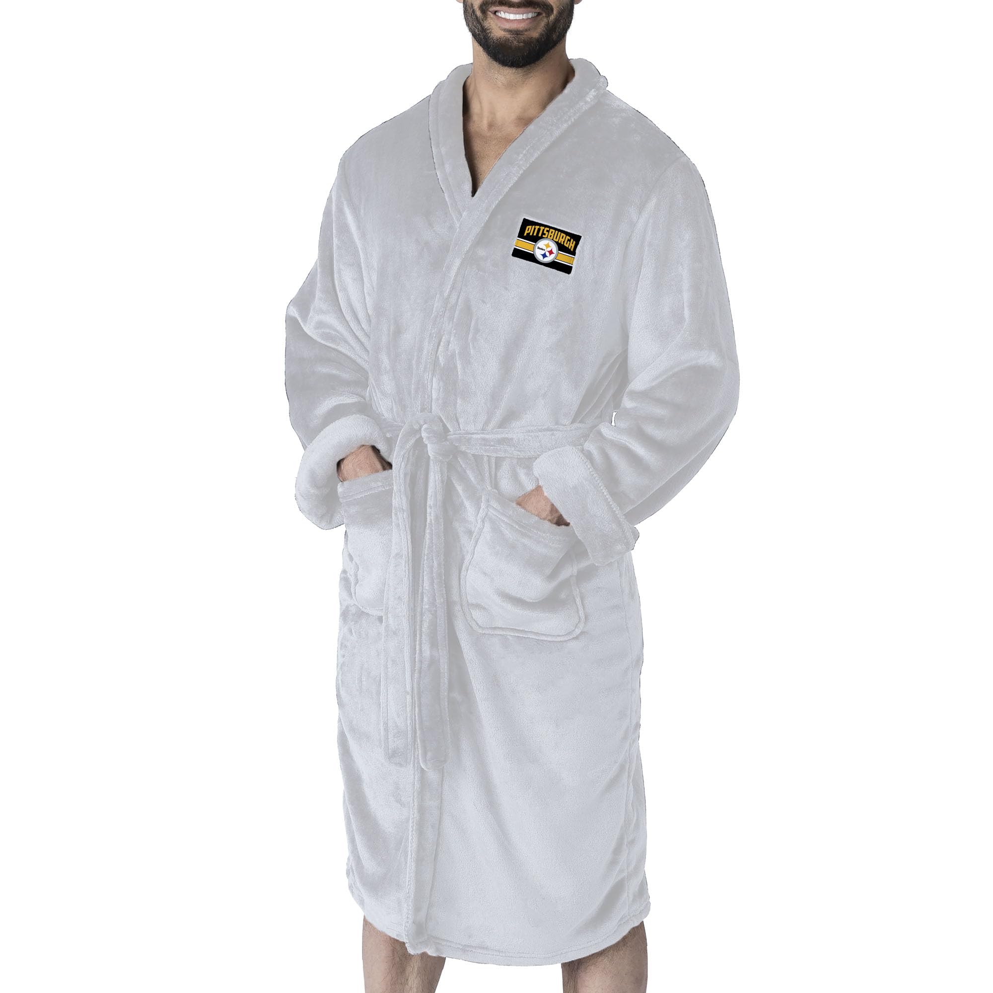 NFL Pittsburgh Steelers Rollout Silk Touch Robe