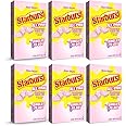 Starburst Singles To Go Powdered Drink Mix, All Pink Strawberry, 6 Boxes with 6 Packets Each - 36 Total Servings, Sugar-Free Drink Powder, Just Add Water, 6 count (Pack of 6)