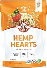 Manitoba Harvest, Hemp Hearts, 16 Ounce | 10 g Plant Protein and 12 g Omegas 3 and 6 per 30 g Serving - Easy to Digest with 9