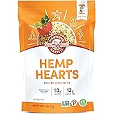 Manitoba Harvest, Hemp Hearts, 16 Ounce | 10 g Plant Protein and 12 g Omegas 3 and 6 per 30 g Serving - Easy to Digest with 9