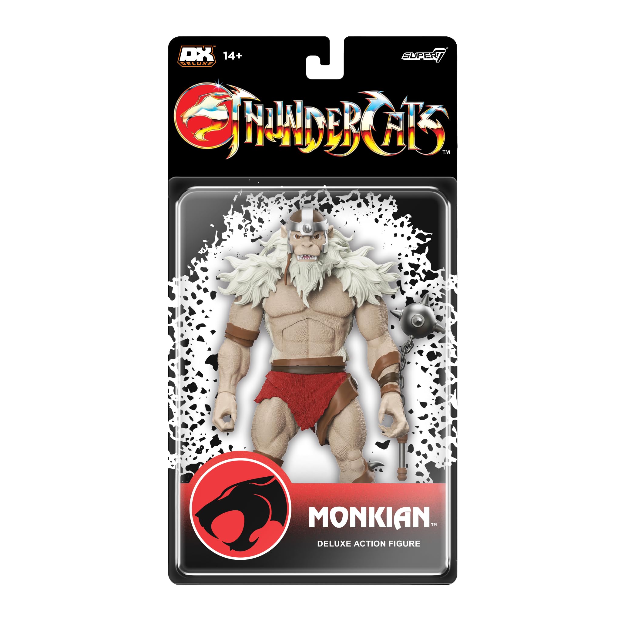 Super7 Deluxe Thundercats Monkian - 7" Thundercats Action Figure with Accessory Classic Cartoon Collectibles and Retro Toys Image