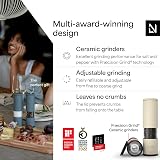 LARS NYSØM Salt & Pepper Grinder Set Manual Stainless Steel Red/Beige 18.7 cm view 2