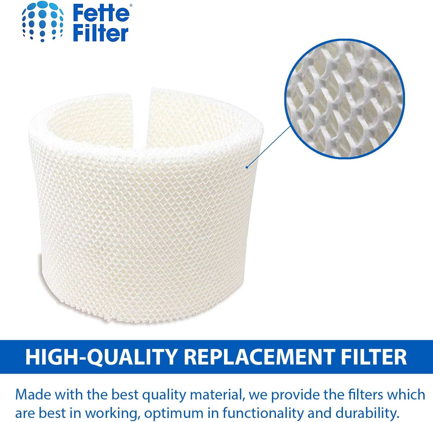 Fette Filter - Humidifier Wicking Filter Compatible with MAF2. (Pack of 2) -