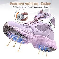 Steel Toe Shoes for Women Men Wide Non Slip