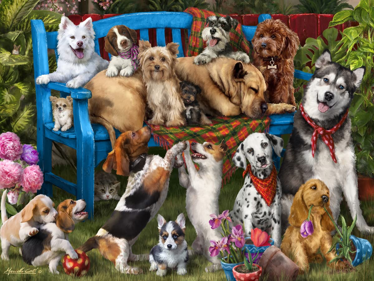 Dogs Galore Jigsaw Puzzle 550 Piece