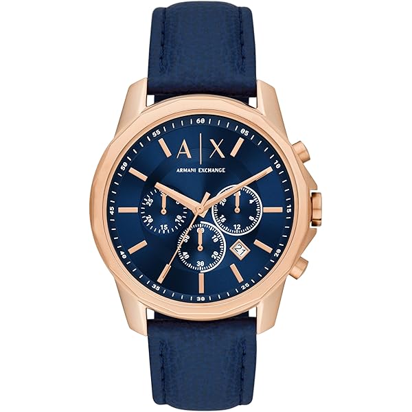 Amazon.com: Armani Exchange A|X Men's Chronograph Black Stainless