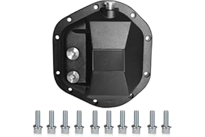 HKTE TOOLS&EQUIPMENT HKTE Gear & Axle Differential Cover Hardcore Black (Dana 44 JK & Others)