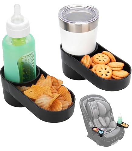 Cup Holder Replacement Compatible with Safety 1st EverFit & Grow and Go, Maxi-COSI Pria & Cosco All-in-One Car Seats (Model C6577), Easy-Install PETG Drink Holder, 2-Pack : Baby