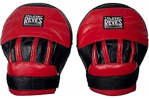 CLETO REYES Boxing Punching Mitts, Focus Sparring Striking Training Punch Pads, MMA, Kickboxing, Muay Thai, Leather