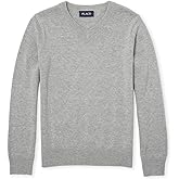 The Children's Place Boys Long Sleeve V-Neck Pullover Sweater