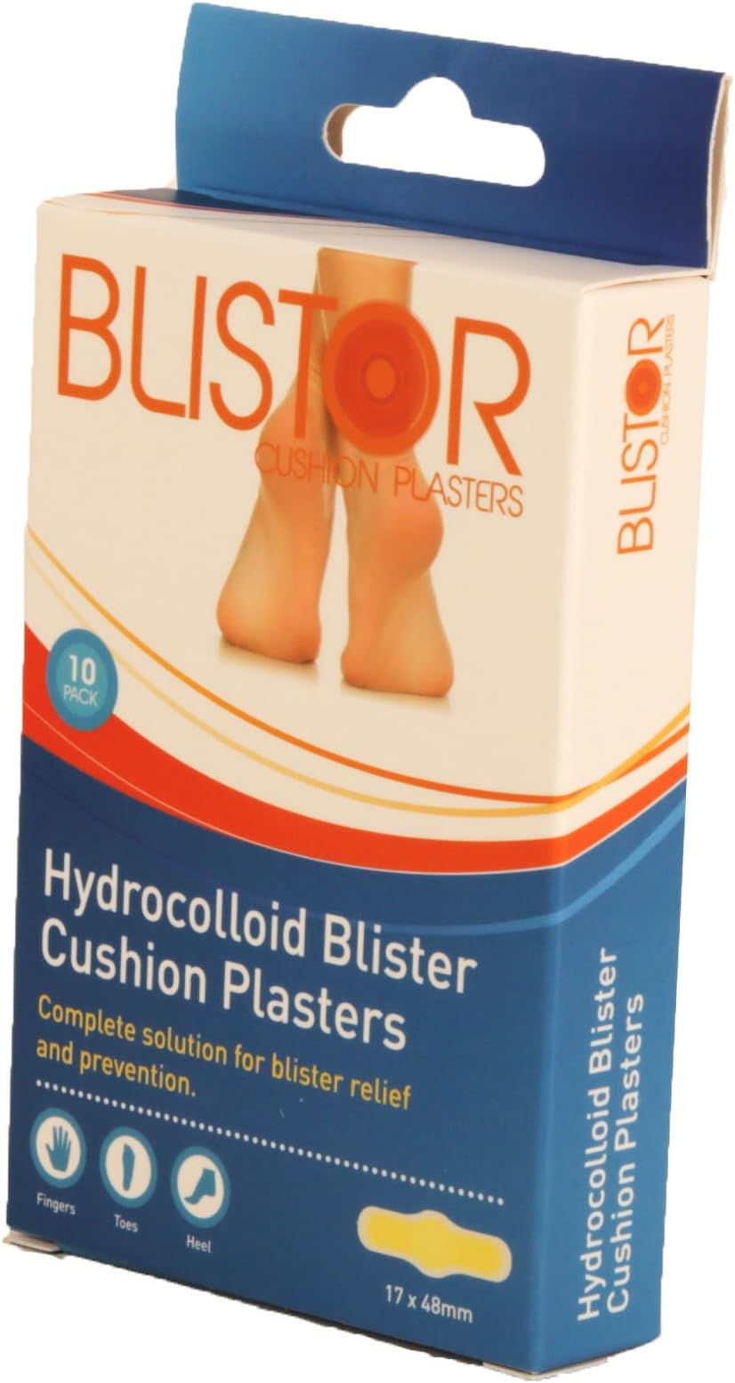 *BIGGEST PACK SIZE* (x10) Blister Cushion Plasters - Medium