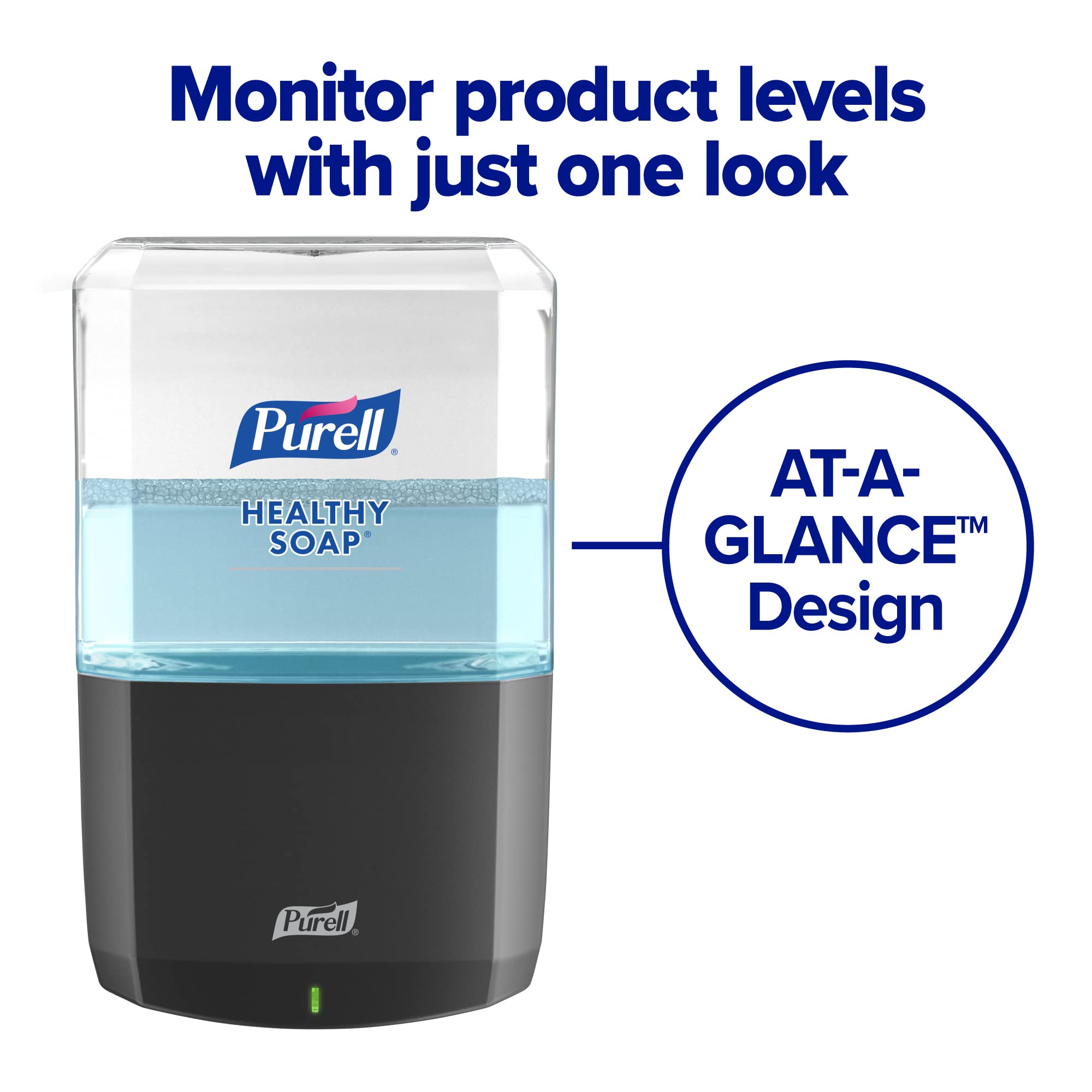 PURELL Brand HEALTHY SOAP Gentle and Free Foam, Fragrance Free, 1200 mL Refill for PURELL ES8 Automatic Soap Dispenser (Pack of 2) - 7772-02 - Manufactured by GOJO, Inc.