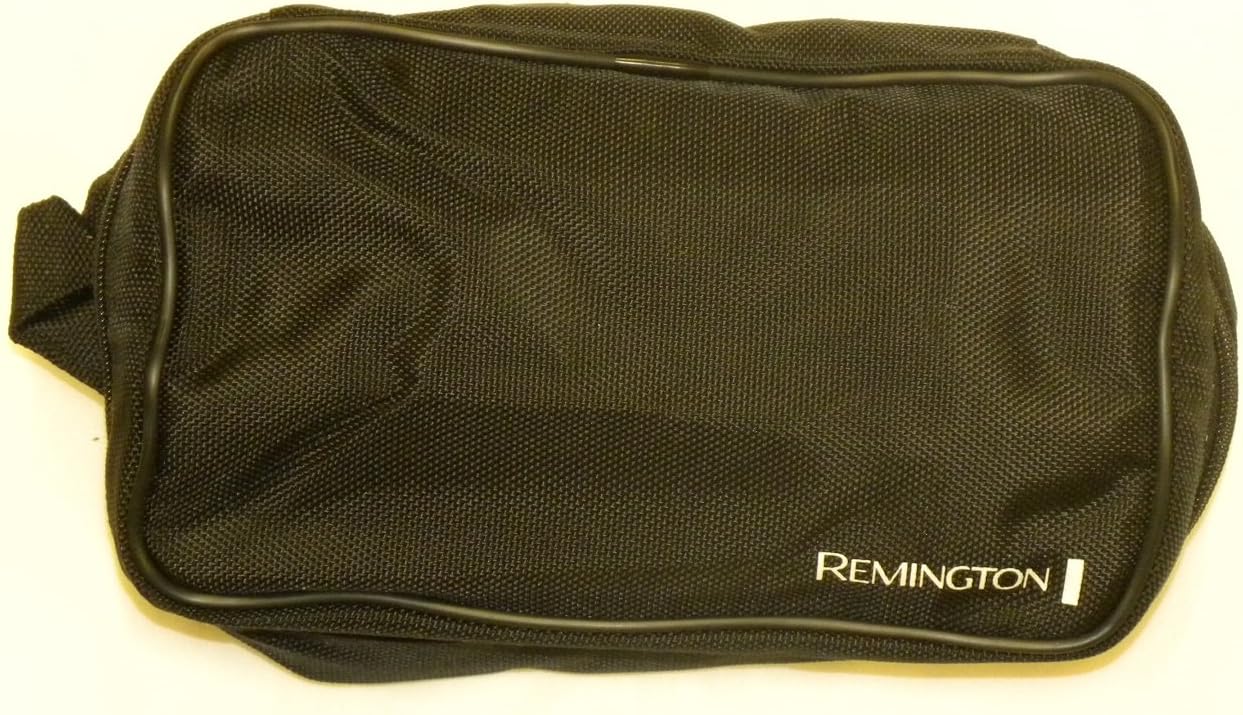 RemingtonDeluxe Zippered Canvas Shaver and Toiletries Travel Bag