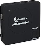 ClearClick HD Capture Box - Capture Video from Gaming Devices & HDMI Sources (No Computer Required)
