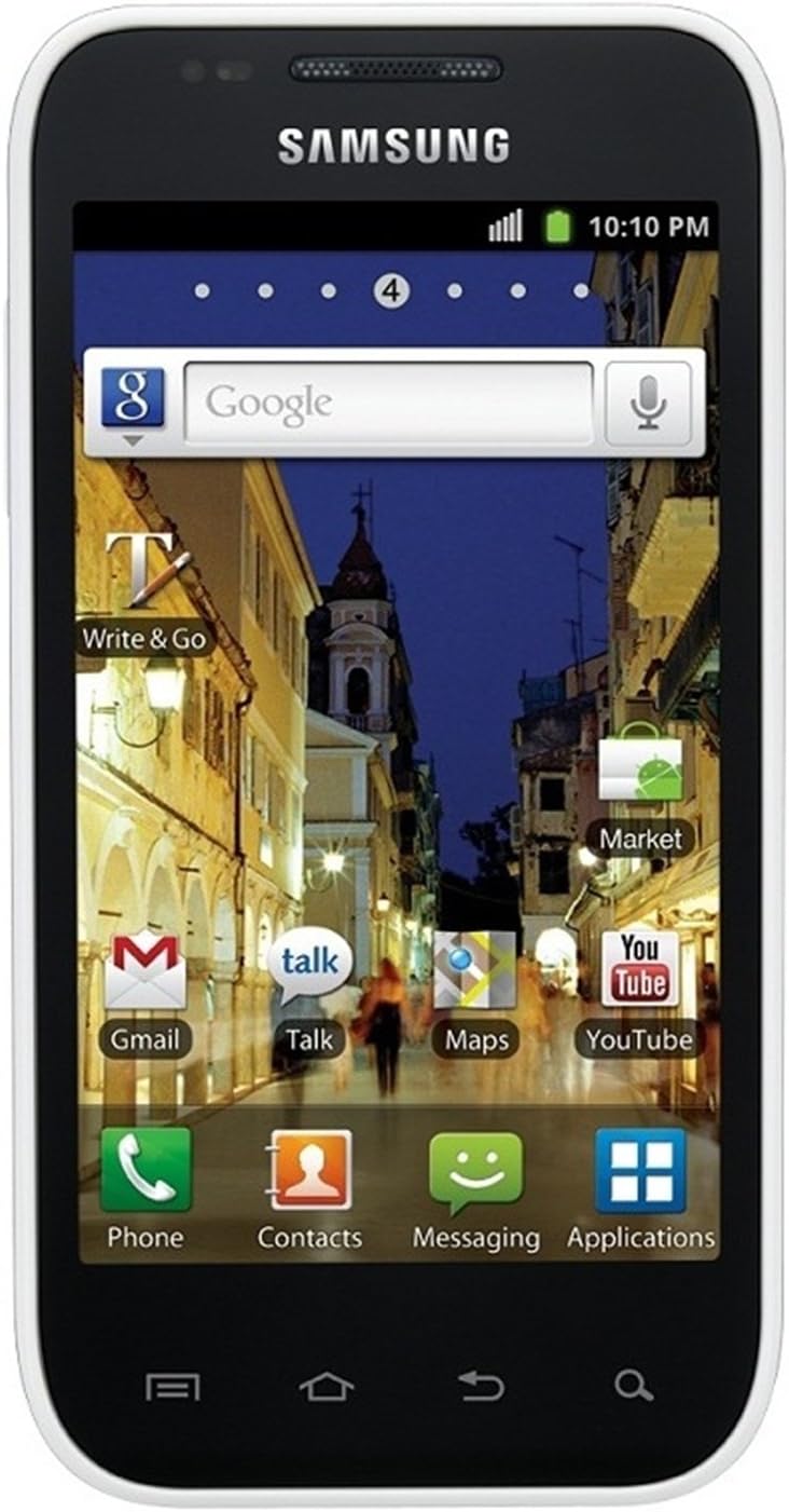 Samsung Fascinate Galaxy S i500 Android Smartphone White Verizon