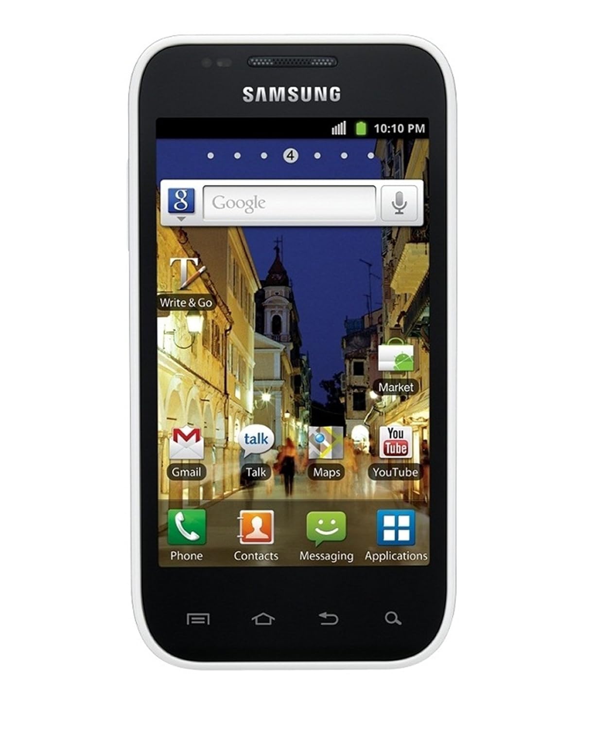 Amazon.com: Samsung Fascinate Galaxy S i500 Android Smartphone White Verizon:  Cell Phones & Accessories