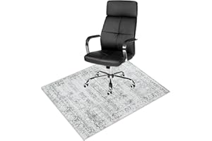 Anidaroel Chair Mat for Hardwood Floor/Tile Floor, 36"x48" Desk Chair Mat for Hard Floors, Under Desk Rug for Rolling Chair, Computer Gaming Chair Mat, Low Pile Carpet Protector Mat