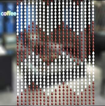 Amazon Com Hy 2019 Acrylic Beaded Curtain Door Curtain Raindrops