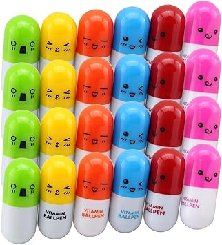 pill shaped toys