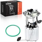 A-Premium Electric Fuel Pump Module Assembly with Pressure Sensor | Compatible with Chevrolet Tahoe &amp; GMC Yukon &amp; Cadillac Escalade Base 2004-2007, Gasoline (NOT Flex-Fuel) &amp; 3 Tube Ports Only