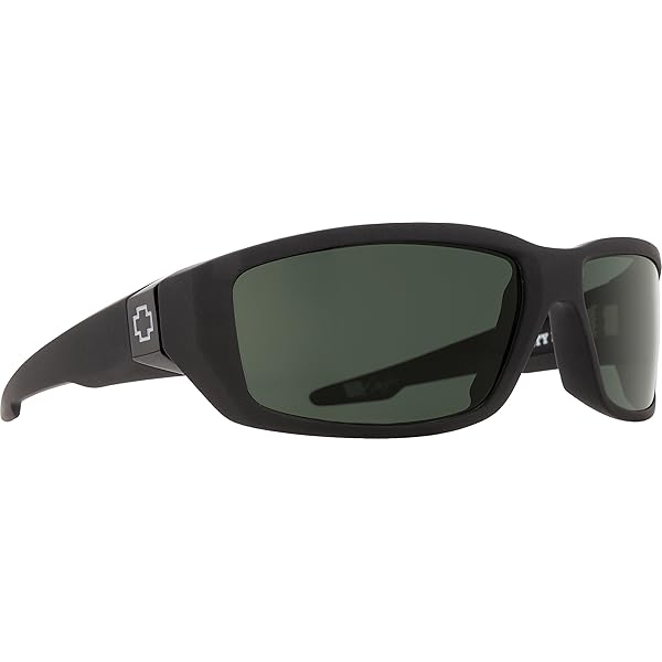 Amazon.com: Spy Optic McCoy Flat Sunglasses, Matte Black/Happy