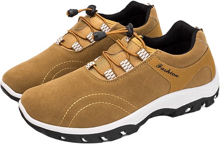 Amazon イノヤ メンズウォーキングシューズ スリッポン 男性用アウトドアシューズ ハイキング トレッキング かかと 踏める アウトドアスニーカー ローカットスニーカー ゴム ウォーキングシューズ メンズ ウォーキング