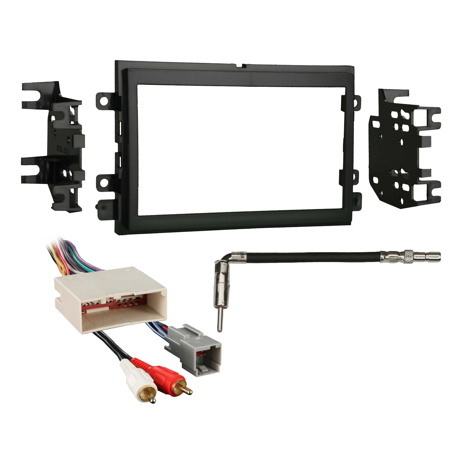Metra 95-5812 Dash Kit + Amp Harness + Antenna Adapter for Select Ford/Mercury