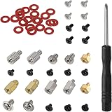 FandWay M.2 Standoff and Screw Set for Gigabyte MSI Motherboards 30 PC Pack