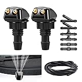 Jewkot 9 PCS Car Windshield Washer Nozzle