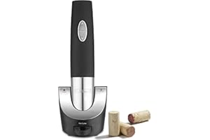 Cuisinart Vacuum Sealer Cordless Wine Opener, One Size, Black